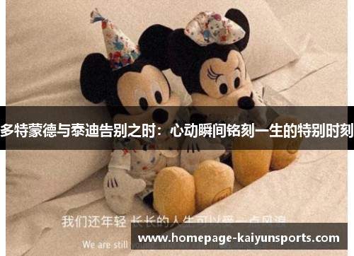 多特蒙德与泰迪告别之时：心动瞬间铭刻一生的特别时刻