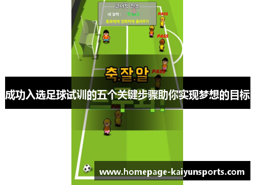 成功入选足球试训的五个关键步骤助你实现梦想的目标